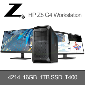 HP Z8 G4 4214 2.2 12C / 16GB / 1TB SSD / T400 4G