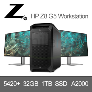 HP Z8 G5 5420+ 4.1 28C / 32GB / 1TB SSD / A2000