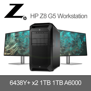 HP Z8 G5 6438Y+ 4.0 32Cx2 / 1TB / 1TB SSD / A6000